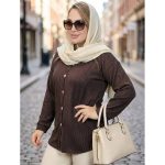 مانتو ریلی جلو دکمه