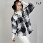 شکت چهارخونه کوتاه - مانتو پاتریس رشت