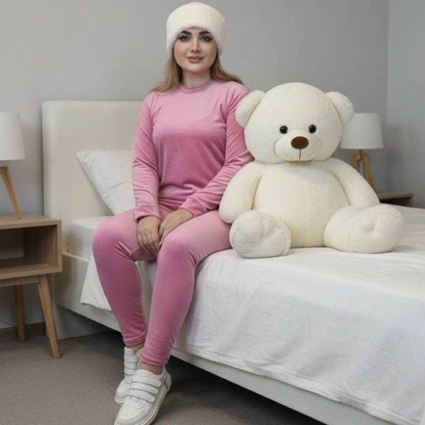 ست بلوز شلوار مخمل ساده