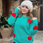 بلوز بافت قلب - مانتو پاتریس رشت