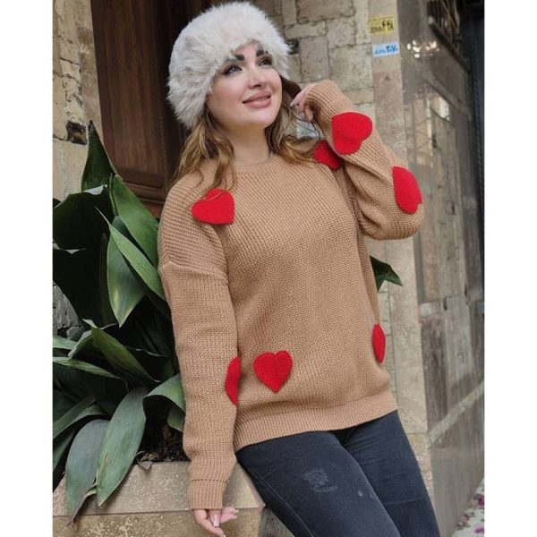 بلوز بافت قلب - مانتو پاتریس رشت