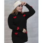 تونیک یقه اسکی بافت قلبی