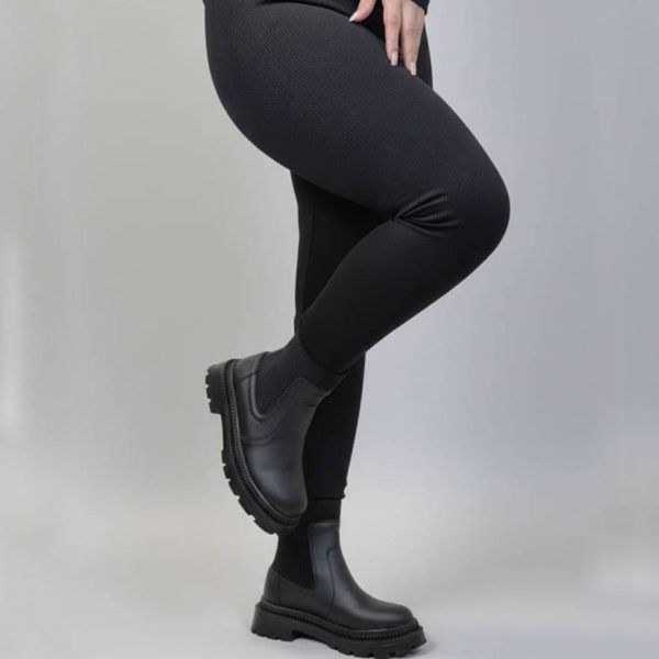 37400104-1 لگ کبریتی تو کرک مشکی - مانتو پاتریس رشت