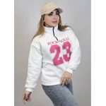 بلوز دورس نیم زیپ چاپی- مانتو پاتریس رشت