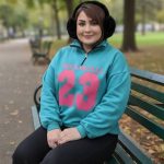 بلوز دورس نیم زیپ چاپی- مانتو پاتریس رشت