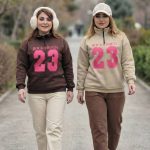 بلوز دورس نیم زیپ چاپی- مانتو پاتریس رشت