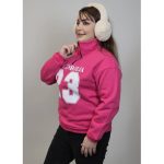 بلوز دورس نیم زیپ چاپی- مانتو پاتریس رشت