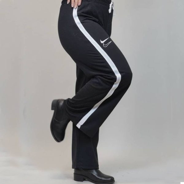 شلوار بگ نوار سفید نایک - مانتو پاتریس رشت