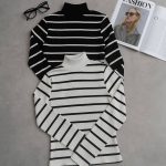 بلوز یقه اسکی راه راه فانریپ -