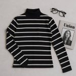 بلوز یقه اسکی راه راه فانریپ - مانتو پاتریس رشت