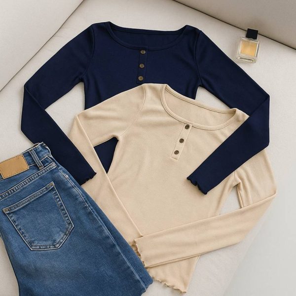 بلوز سه دکمه ژور فانریپ - مانتو پاتریس رشت