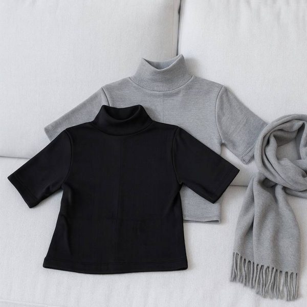 تیشرت یقه اسکی فانریپ - مانتو پاتریس رشت