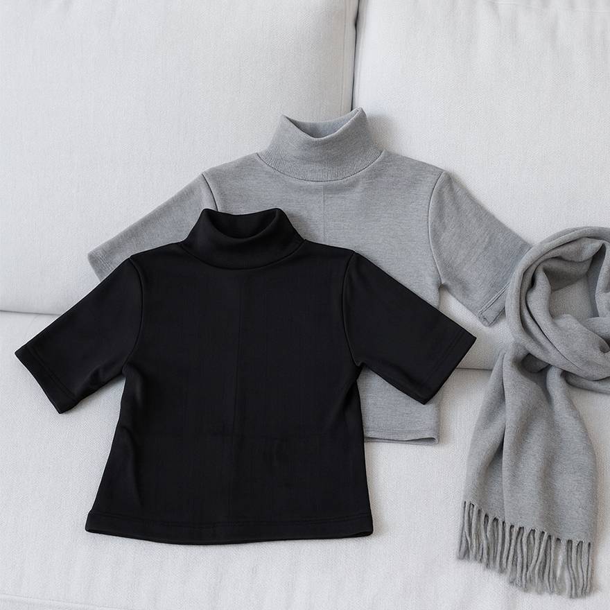 تیشرت یقه اسکی فانریپ - مانتو پاتریس رشت