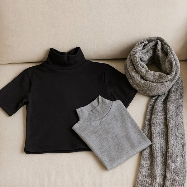 تیشرت یقه اسکی فانریپ - مانتو پاتریس رشت