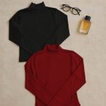 بلوز یقه اسکی فانریپ رنگی