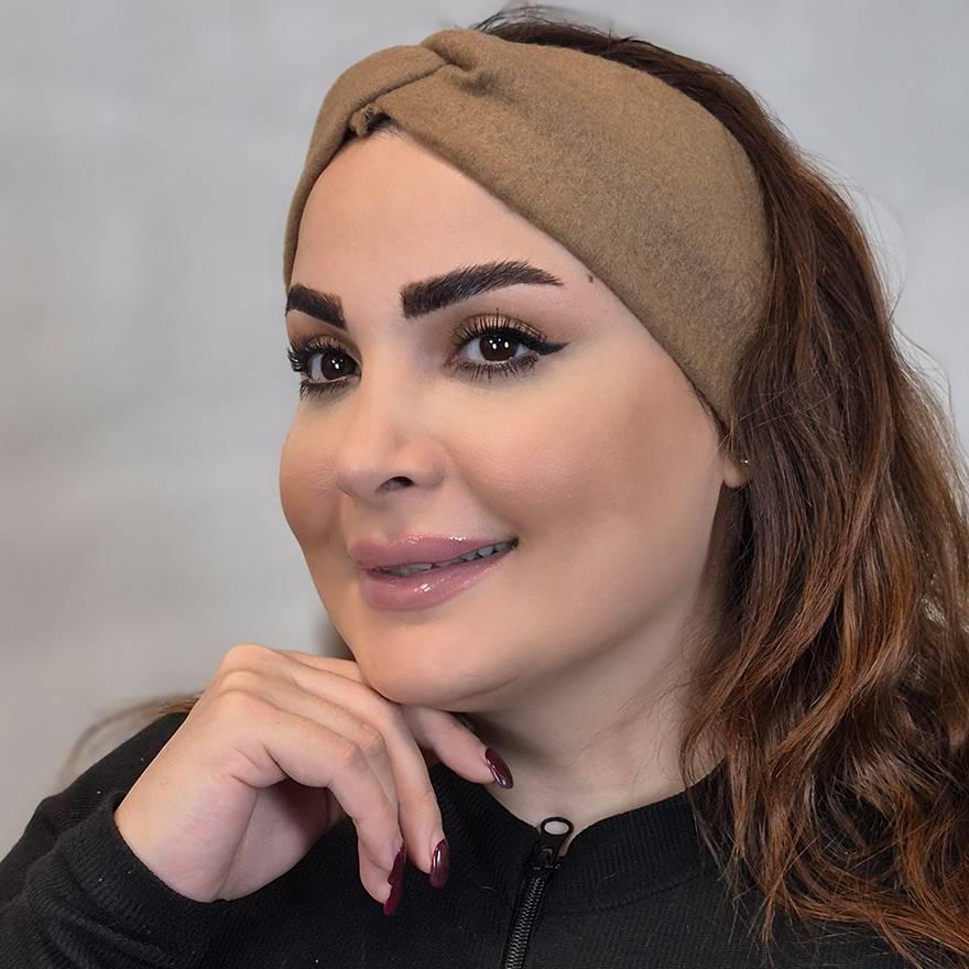 هدبند فوتر گره ای - مانتو پاتریس رشت