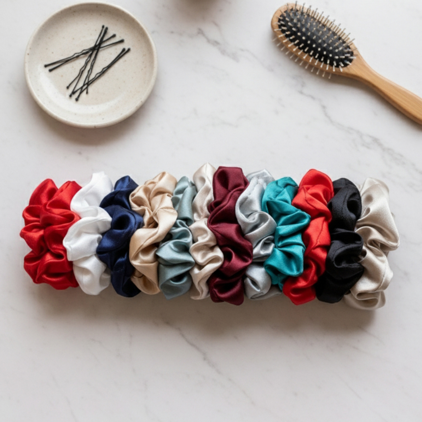 کش مو ساتن-رشت مانتو پاتریس