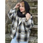 پالتو فوتر چهارخونه فیلتو - مانتو پاتریس رشت