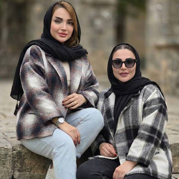 41700267-5 پالتو فوتر چهارخونه فیلتو - مانتو پاتریس رشت