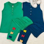 ست تاپ شلوارک پاپیون - مانتو پاتریس رشت