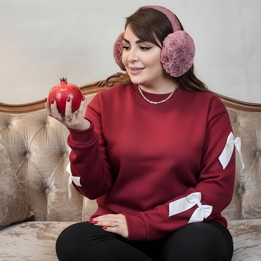 بلوز دورس آستین پاپیون