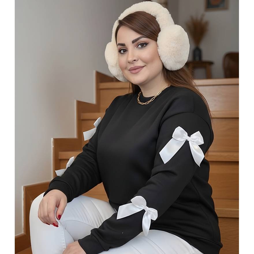 بلوز دورس آستین پاپیون