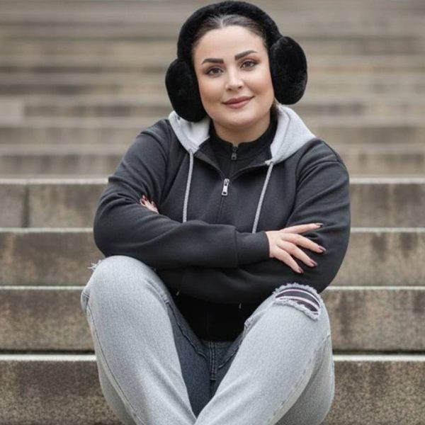 سویشرت دورس کلاه ملانژ