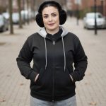 سویشرت دورس کلاه ملانژ