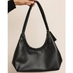 کیف دو بند شل مشکی - مانتو پاتریس رشت