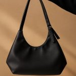 کیف دو بند شل مشکی - مانتو پاتریس رشت