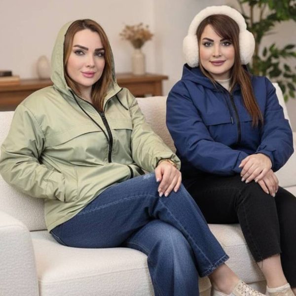 بارانی کلاهدار زیپی - مانتو پاتریس رشت