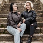 کت کراپ چرم جیب دار - مانتو پاتریس رشت