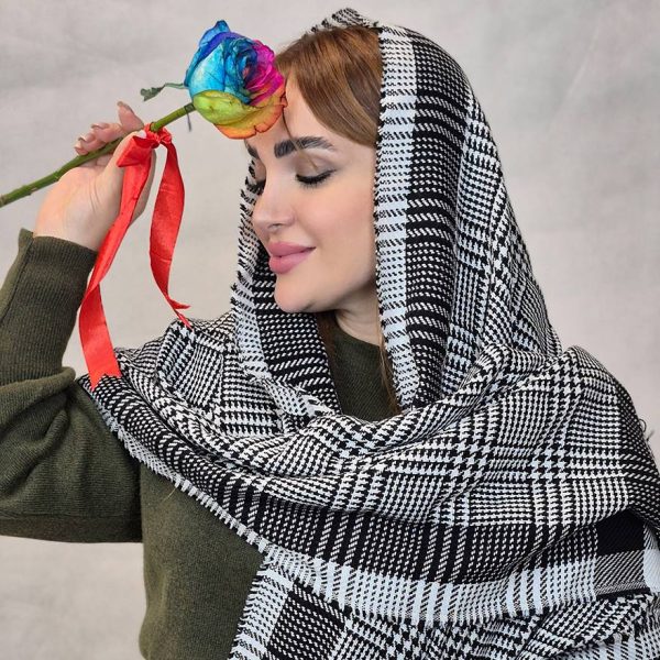 شال پیچازی بافت پاییزه - مانتو پاتریس رشت