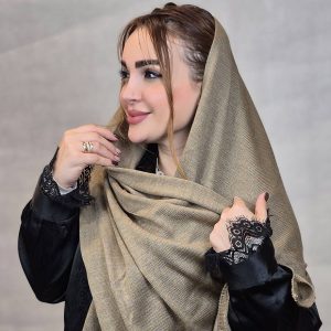 شال بافت ساده - مانتو پاتریس رشت