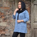 مانتو کراش شالدار - مانتو پاتریس رشت