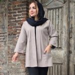 مانتو کراش شالدار - مانتو پاتریس رشت