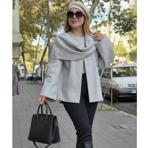 پالتو فوتر شالدار - مانتو پاتریس رشت