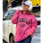 بلوز دورس نیم زیپ لس آنجلس