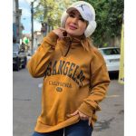 بلوز دورس نیم زیپ لس آنجلس