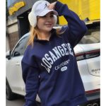 بلوز دورس نیم زیپ لس آنجلس