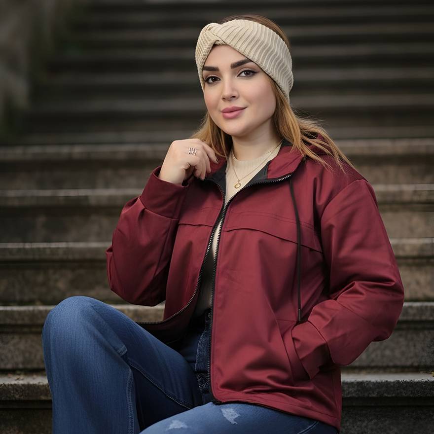 بارانی زیپی تی سی