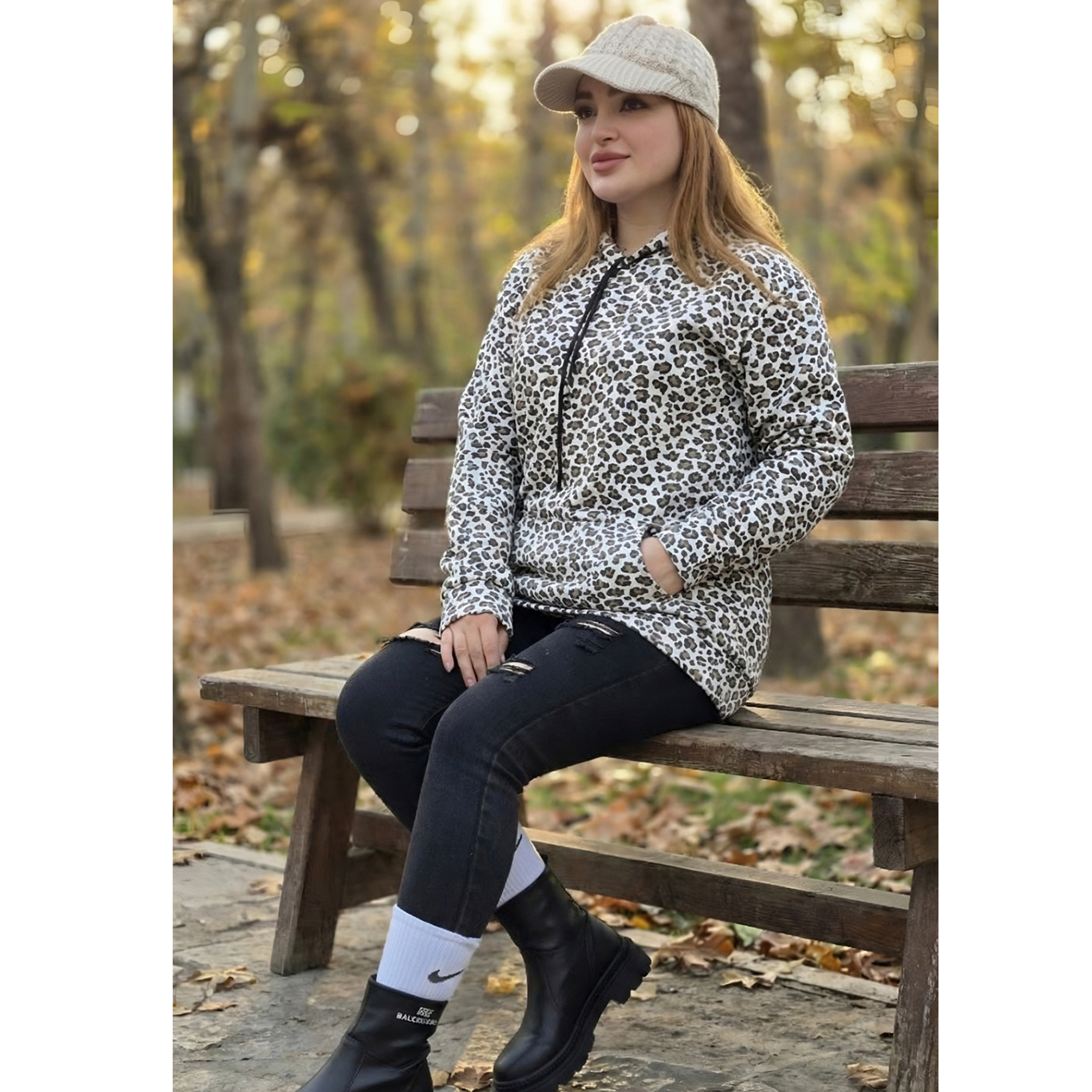 هودی پلنگی -رشت مانتو پاتریس