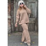 ست تونیک شلوار بافت فینگری