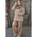 ست بافت زیگ زاگ - مانتو پاتریس رشت