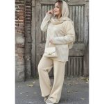 ست بافت زیگ زاگ - مانتو پاتریس رشت