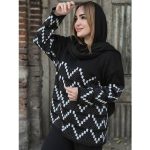 ست بافت زیگ زاگ - مانتو پاتریس رشت