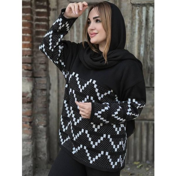 ست بافت زیگ زاگ - مانتو پاتریس رشت