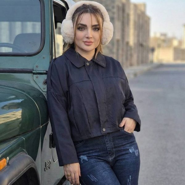 بامبر کتان صابونی - مانتو پاتریس رشت