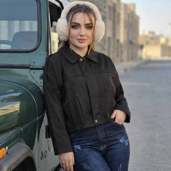 بامبر کتان صابونی - مانتو پاتریس رشت