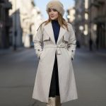 بارانی بلند پلیسه - مانتو پاتریس رشت